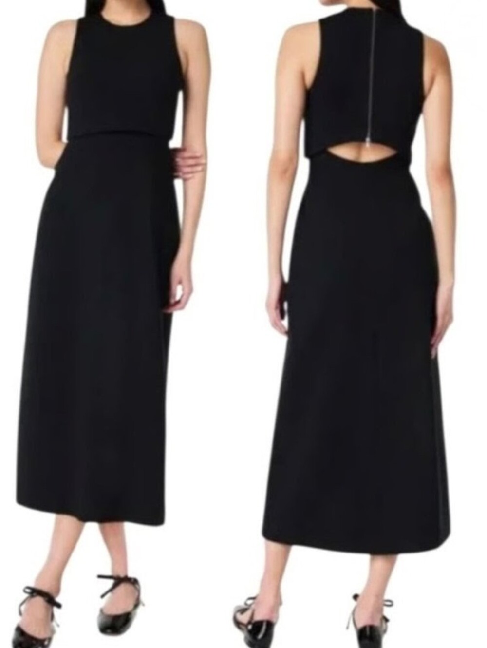 SPANX Ponte Overlay Dress - Size M